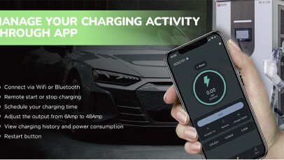 ev charging by app