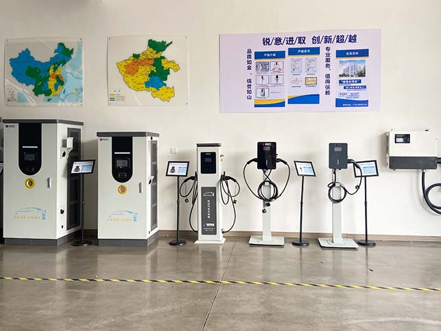 risen ev chargers exhibition